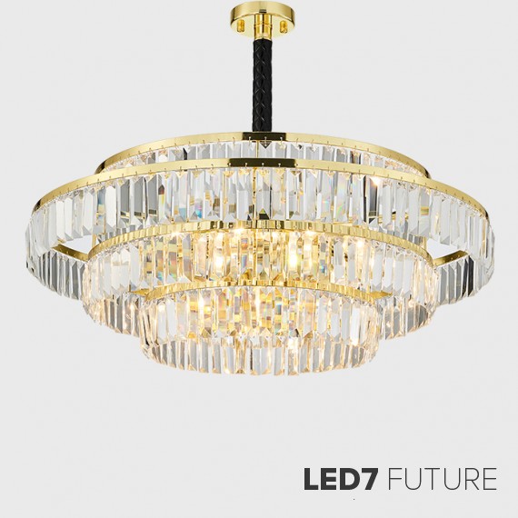 Loft Industry Modern - Spring Chandelier